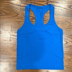 Lululemon Blue Racerback Tank Top